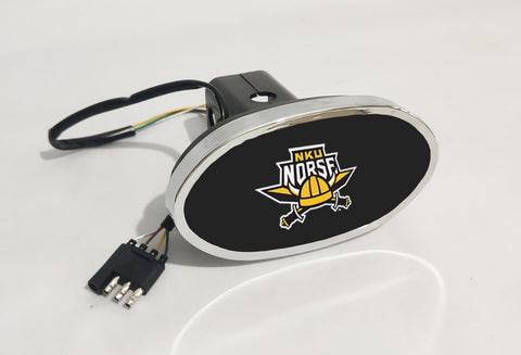 Northern Kentucky Norse NCAA Hitch Cover LED Brake Light for Trailer
