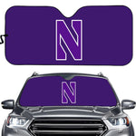 Northwestern Wildcats NCAA Car Windshield Sun Shade Universal Fit Sunshade