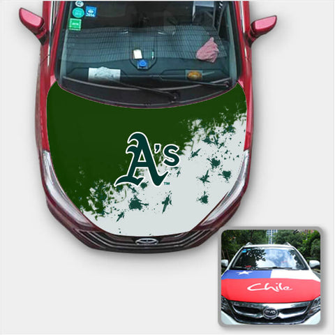 Oakland Athletics MLB Car Auto Hood Engine Cover Protector