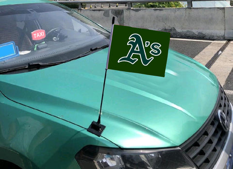 Oakland Athletics MLB Car Hood Flag