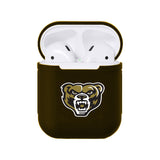 Oakland Golden Grizzlies NCAA Airpods Case Cover 2pcs