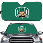 Ohio Bobcats NCAA Car Windshield Sun Shade Universal Fit Sunshade