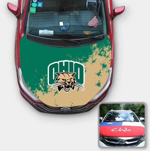 Ohio Bobcats NCAA Car Auto Hood Engine Cover Protector