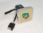 Ohio Bobcats NCAA Hitch Cover LED Brake Light for Trailer