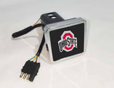 Ohio State Buckeyes NCAA Hitch Cover LED Brake Light for Trailer