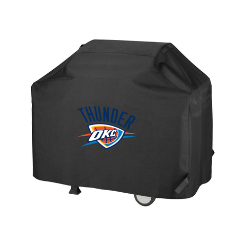 Oklahoma City Thunder NBA BBQ Barbeque Outdoor Black Waterproof Cover