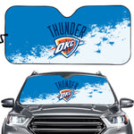 Oklahoma City Thunder NBA Car Windshield Sun Shade Universal Fit Sunshade