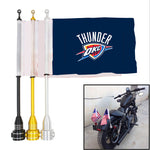 Oklahoma City Thunder NBA Motocycle Rack Pole Flag