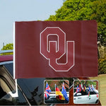 Oklahoma Sooners NCAAB Car Window Flag