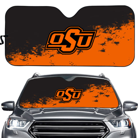 Oklahoma State Cowboys NCAA Car Windshield Sun Shade Universal Fit Sunshade