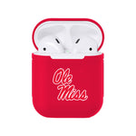 Ole Miss Rebels NCAA Airpods Case Cover 2pcs