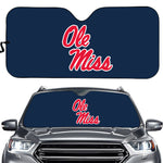 Ole Miss Rebels NCAA Car Windshield Sun Shade Universal Fit Sunshade