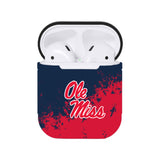 Ole Miss Rebels NCAA Airpods Case Cover 2pcs