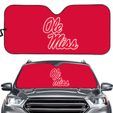 Ole Miss Rebels NCAA Car Windshield Sun Shade Universal Fit Sunshade