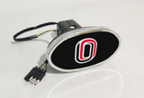 Omaha Mavericks NCAA Hitch Cover LED Brake Light for Trailer