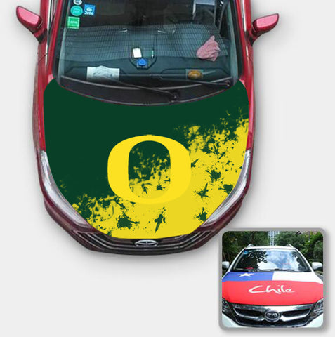 Oregon Ducks NCAA Car Auto Hood Engine Cover Protector