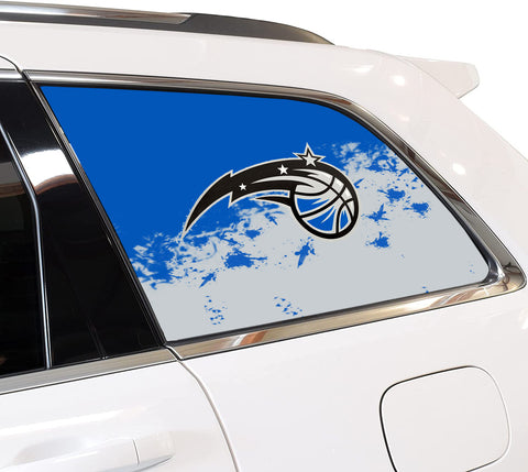 Orlando Magic NBA Rear Side Quarter Window Vinyl Decal Stickers Fits Jeep Grand