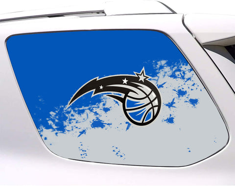 Orlando Magic NBA Rear Side Quarter Window Vinyl Decal Stickers Fits Toyota 4Runner