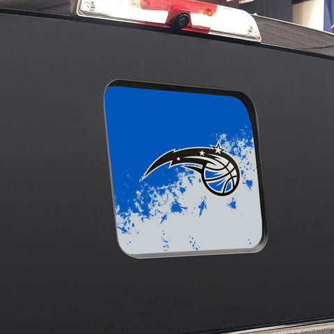 Orlando Magic NBA Rear Back Middle Window Vinyl Decal Stickers Fits Dodge Ram GMC Chevy Tacoma Ford