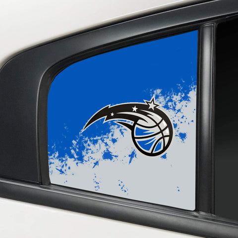 Orlando Magic NBA Rear Side Quarter Window Vinyl Decal Stickers Fits Dodge Charger