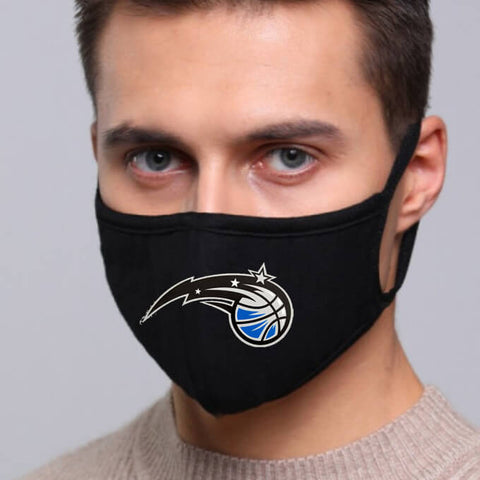 Orlando Magic NBA Face Mask Cotton Guard Sheild 2pcs