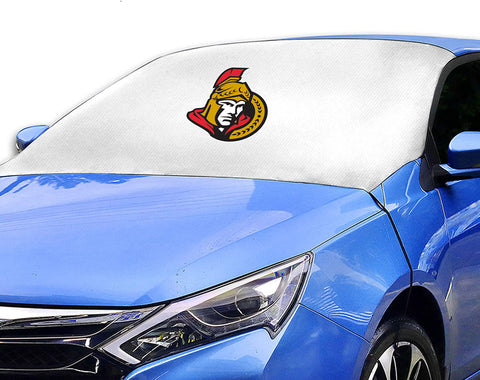 Ottawa Senators NHL Car SUV Front Windshield Snow Cover Sunshade