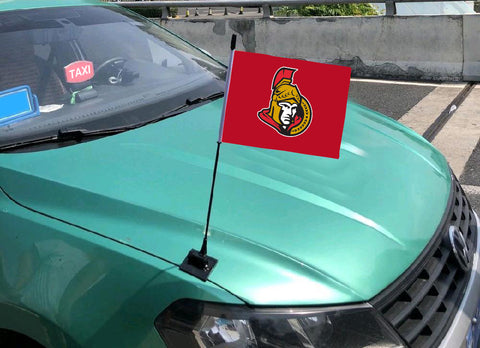 Ottawa Senators NHL Car Hood Flag