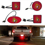 Ottawa Senators NHL Hitch Cover LED Brake Light for Trailer