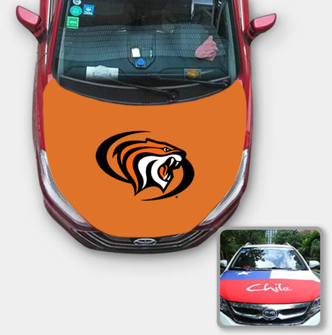 Pacific Tigers NCAA Car Auto Hood Engine Cover Protector