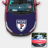 Penn Quakers NCAA Car Auto Hood Engine Cover Protector