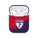 Penn Quakers NCAA Airpods Case Cover 2pcs