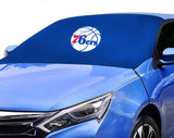 Philadelphia 76ers NBA Car SUV Front Windshield Snow Cover Sunshade