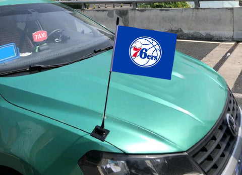 Philadelphia 76ers NBA Car Hood Flag
