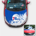 Philadelphia 76ers NBA Car Auto Hood Engine Cover Protector