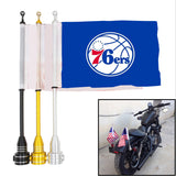 Philadelphia 76ers NBA Motocycle Rack Pole Flag