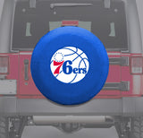 Philadelphia 76ers NBA Spare Tire Cover