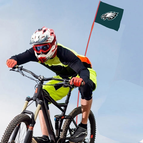 Philadelphia Eagles NFL Bicycle Bike Rear Wheel Flag