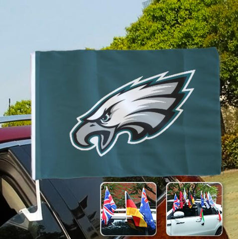 Philadelphia Eagles NFL Car Window Flag