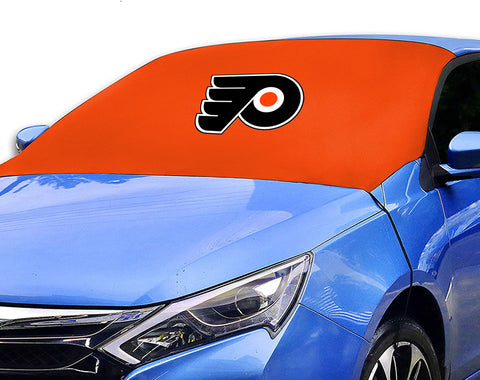 Philadelphia Flyers NHL Car SUV Front Windshield Snow Cover Sunshade