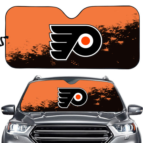Philadelphia Flyers NHL Car Windshield Sun Shade Universal Fit Sunshade