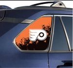 Philadelphia Flyers NHL Rear Side Quarter Window Vinyl Decal Stickers Fits Toyota Rav4