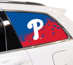 Philadelphia Phillies MLB Rear Side Quarter Window Vinyl Decal Stickers Fits Jeep Grand