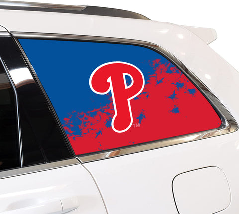 Philadelphia Phillies MLB Rear Side Quarter Window Vinyl Decal Stickers Fits Jeep Grand