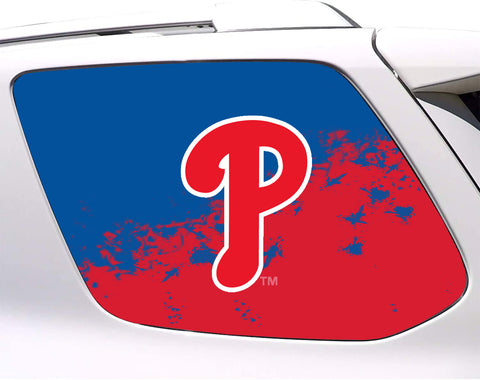 Philadelphia Phillies MLB Rear Side Quarter Window Vinyl Decal Stickers Fits Toyota 4Runner