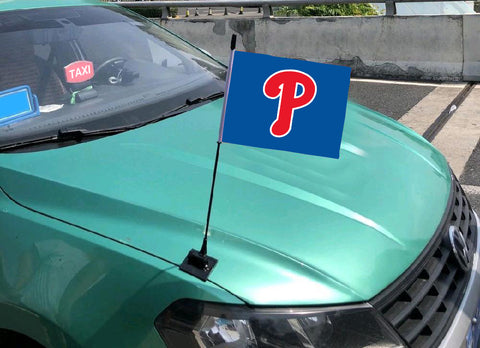 Philadelphia Phillies MLB Car Hood Flag