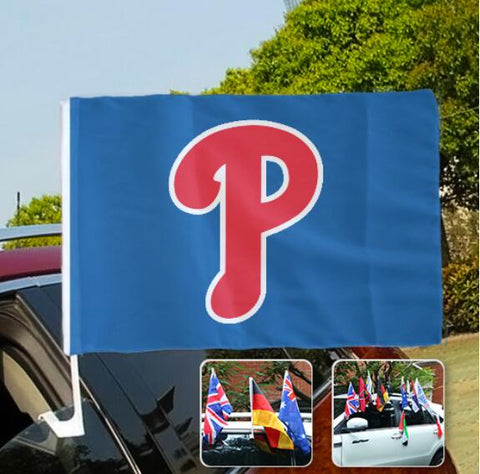 Philadelphia Phillies MLB Car Window Flag