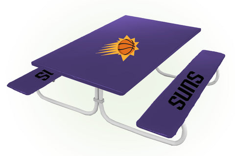 Phoenix Suns NBA Picnic Table Bench Chair Set Outdoor Cover