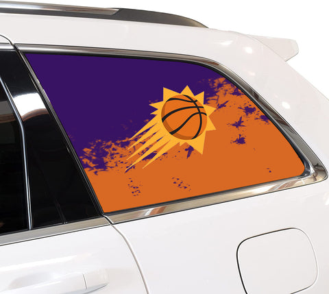 Phoenix Suns NBA Rear Side Quarter Window Vinyl Decal Stickers Fits Jeep Grand