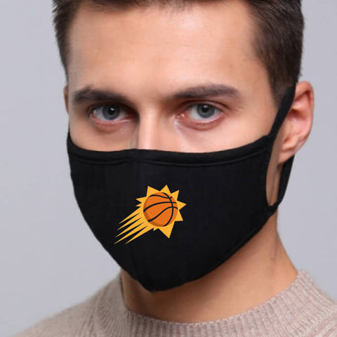 Phoenix Suns NBA Face Mask Cotton Guard Sheild 2pcs