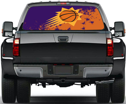 Phoenix Suns NBA Truck SUV Decals Paste Film Stickers Rear Window